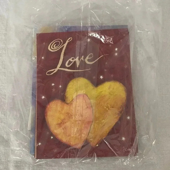 Vintage 6/pk LOVE Greeting Cards Leanin' Tree Flavia Weedn NOS - Picture 13 of 16